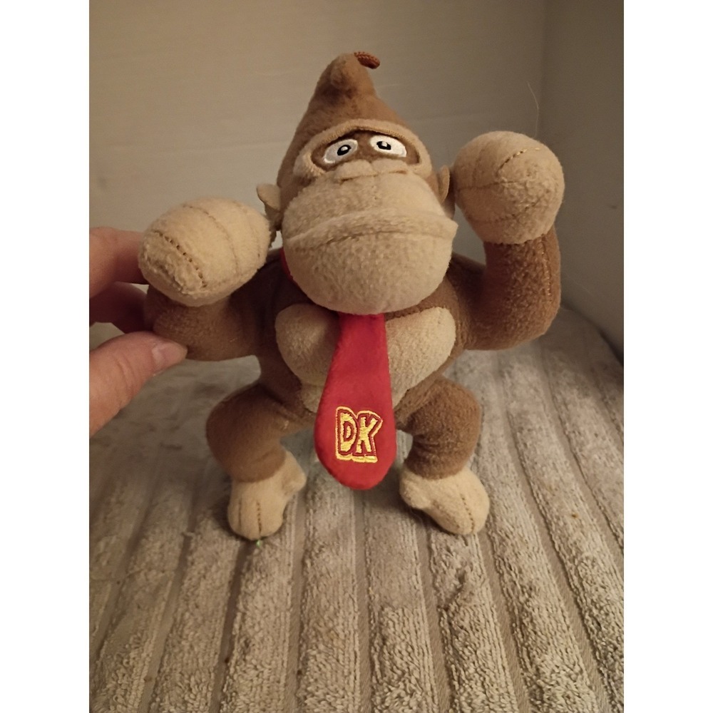 Nintendo Super Mario Donkey Kong Plush Good Stuff 9 Inch Stuffed Animal Toy DK